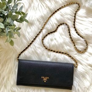 prada sling wallet